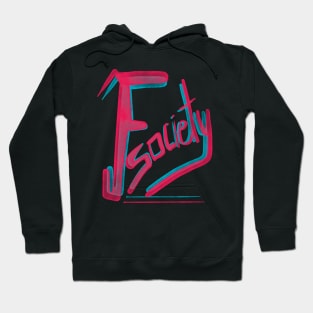 Fsociety tech graffiti Hoodie